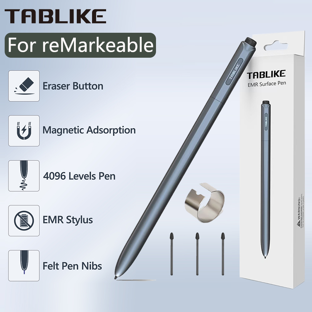 Remarkable Tablet Accessories - For ReMarkable 2 Pen with 4096