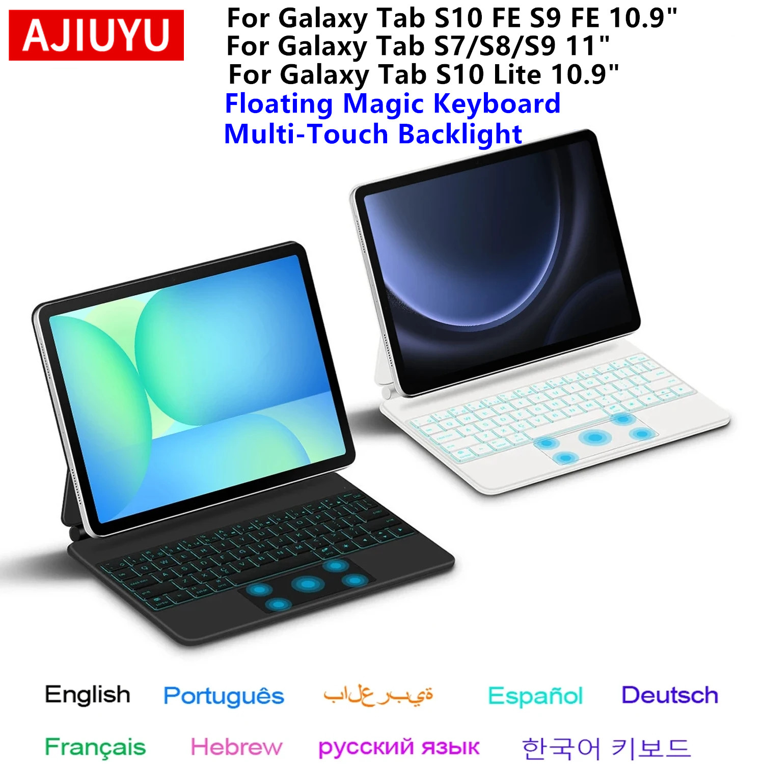 Samsung Tablet S10 Accessories - Magic Keyboard for Samsung Galaxy Tab