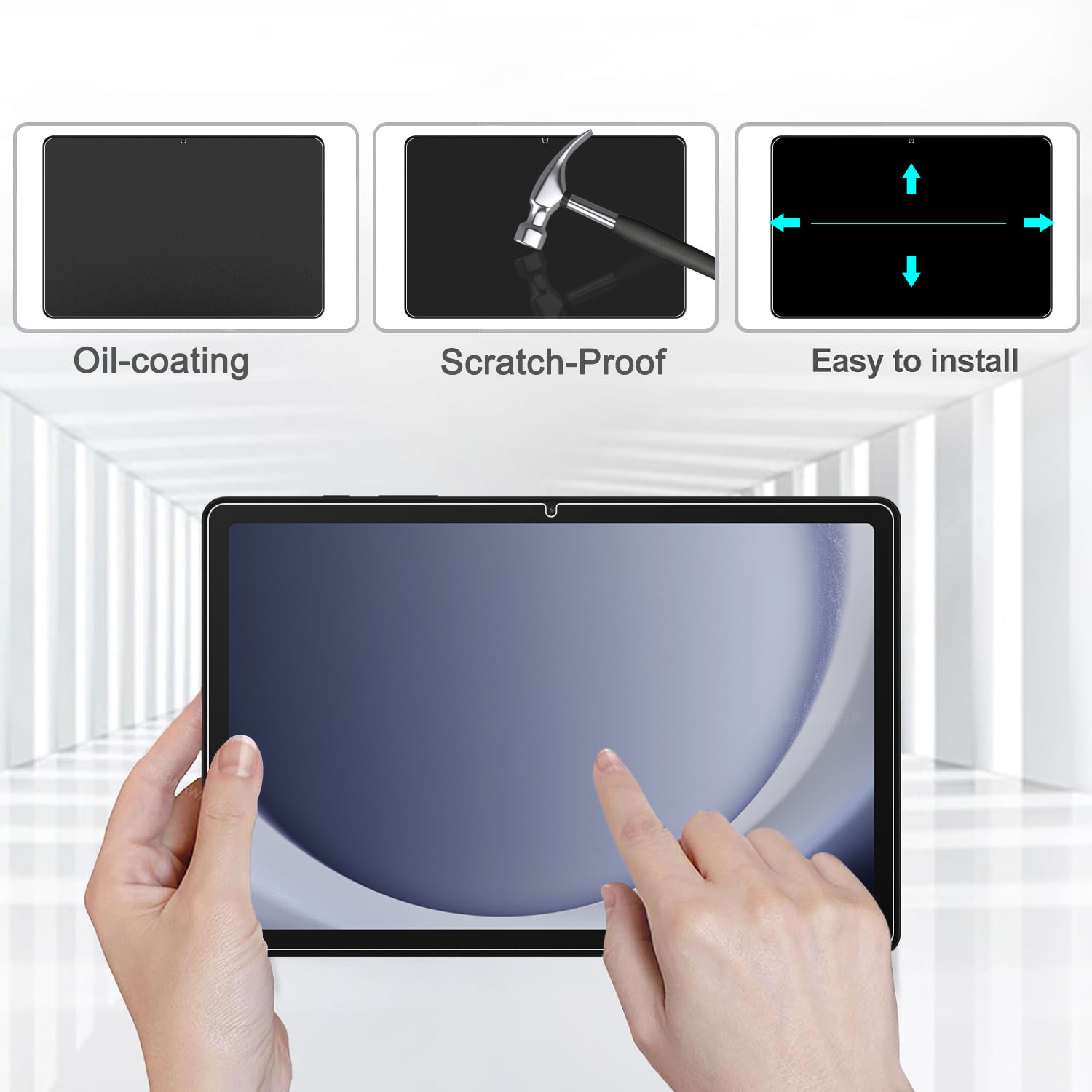 2 Pieces HD Scratch Proof Scre - đánh giá và giá Galaxy Tablet Accessories