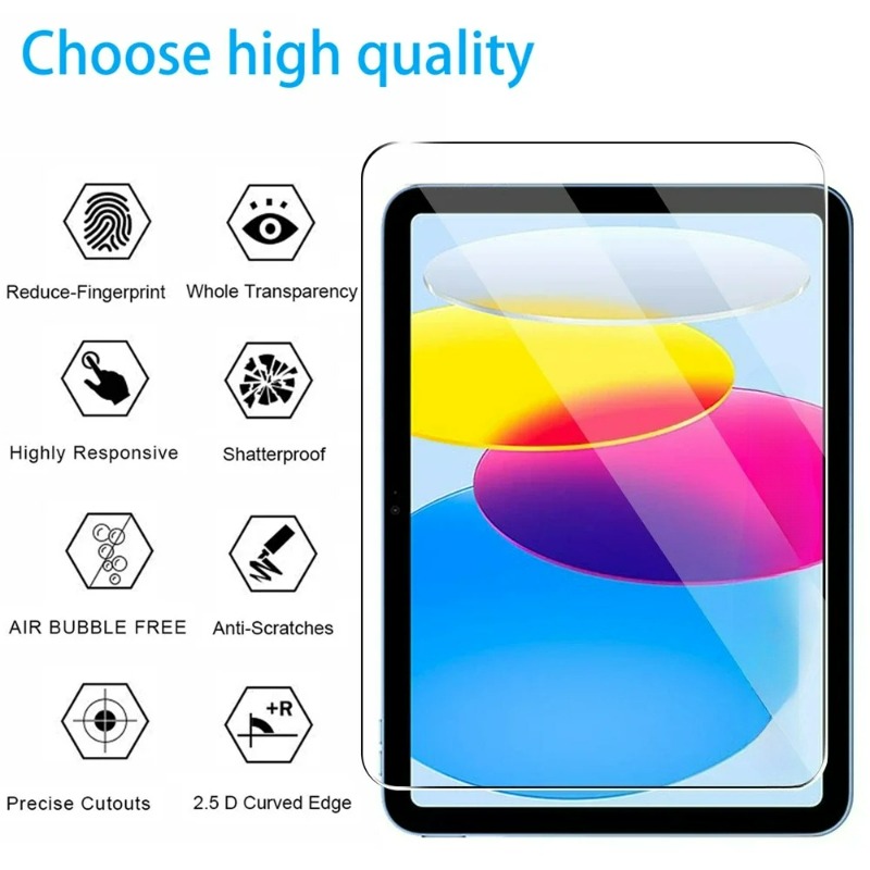 9H Tempered Glass For Ipad 11t - đánh giá và giá Temu Tablet Accessories