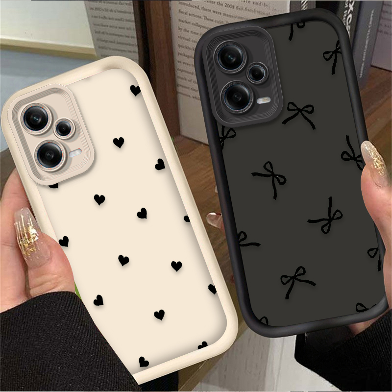 Black Love Heart Bowknot Phone - đánh giá và giá Xiaomi Redmi Note 14