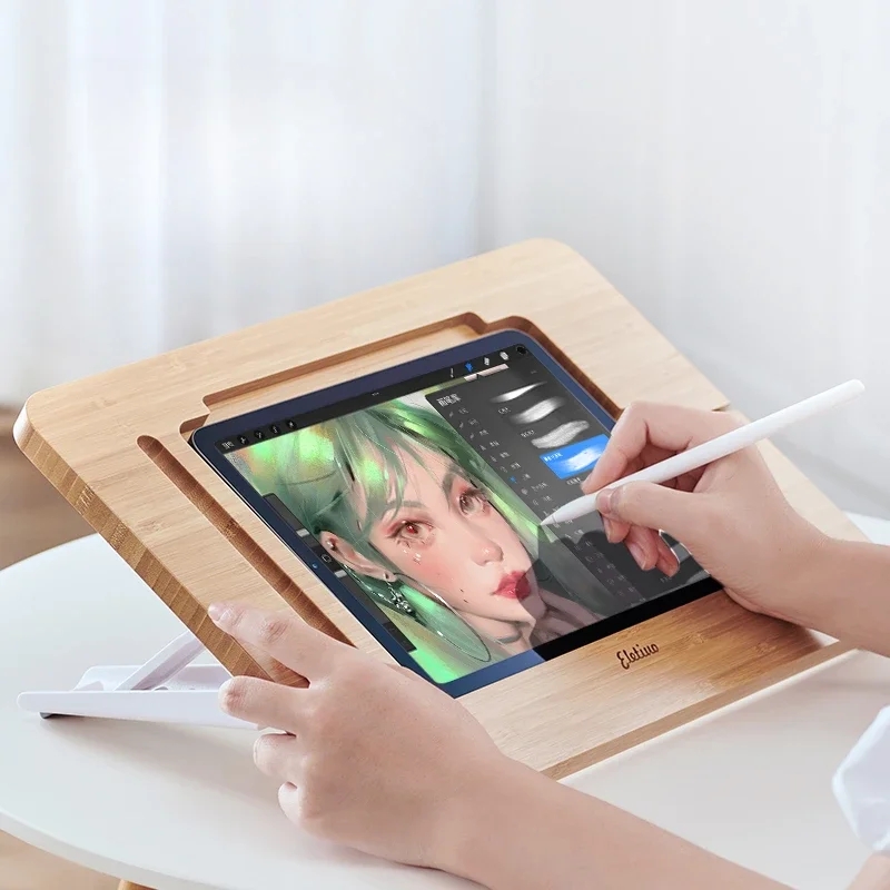 Painting Bracket Wooden Deskto - đánh giá và giá Tablet Drawing Accessories