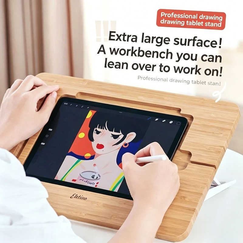 Painting Bracket Wooden Deskto - đánh giá và giá Tablet Drawing Accessories