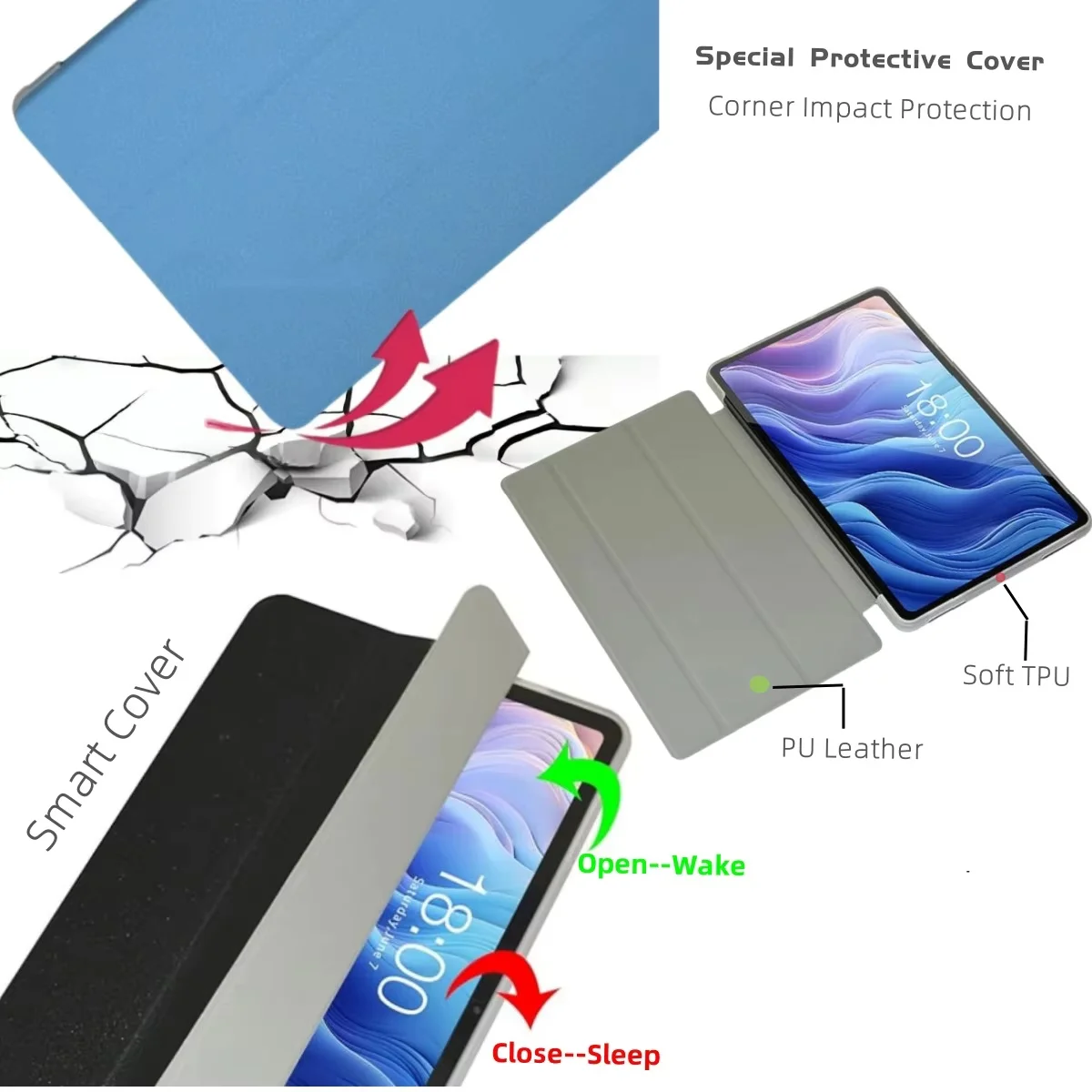 Smart Cover for Teclast P33 P3 - đánh giá và giá Teclast Tablet Accessories